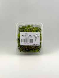 Rainbow Mix Microgreens - 2oz