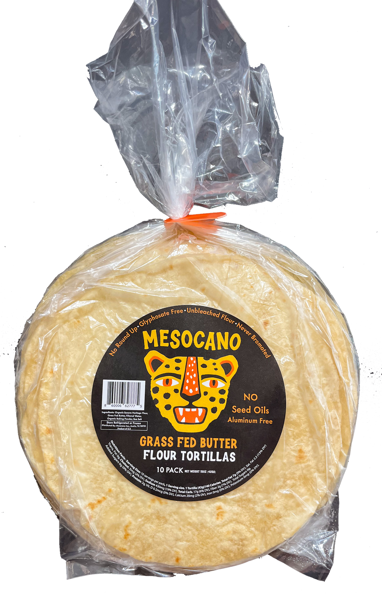 Heirloom Flour Tortillas – Grass-Fed Butter