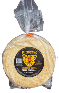 Heirloom Flour Tortillas – Grass-Fed Butter