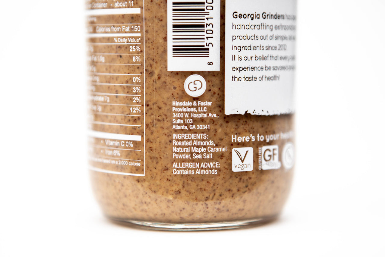 Georgia Grinders Maple Caramel Almond Butter