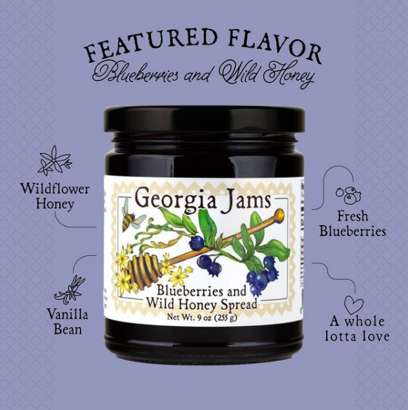 Blueberries and Wild Honey - 9 oz