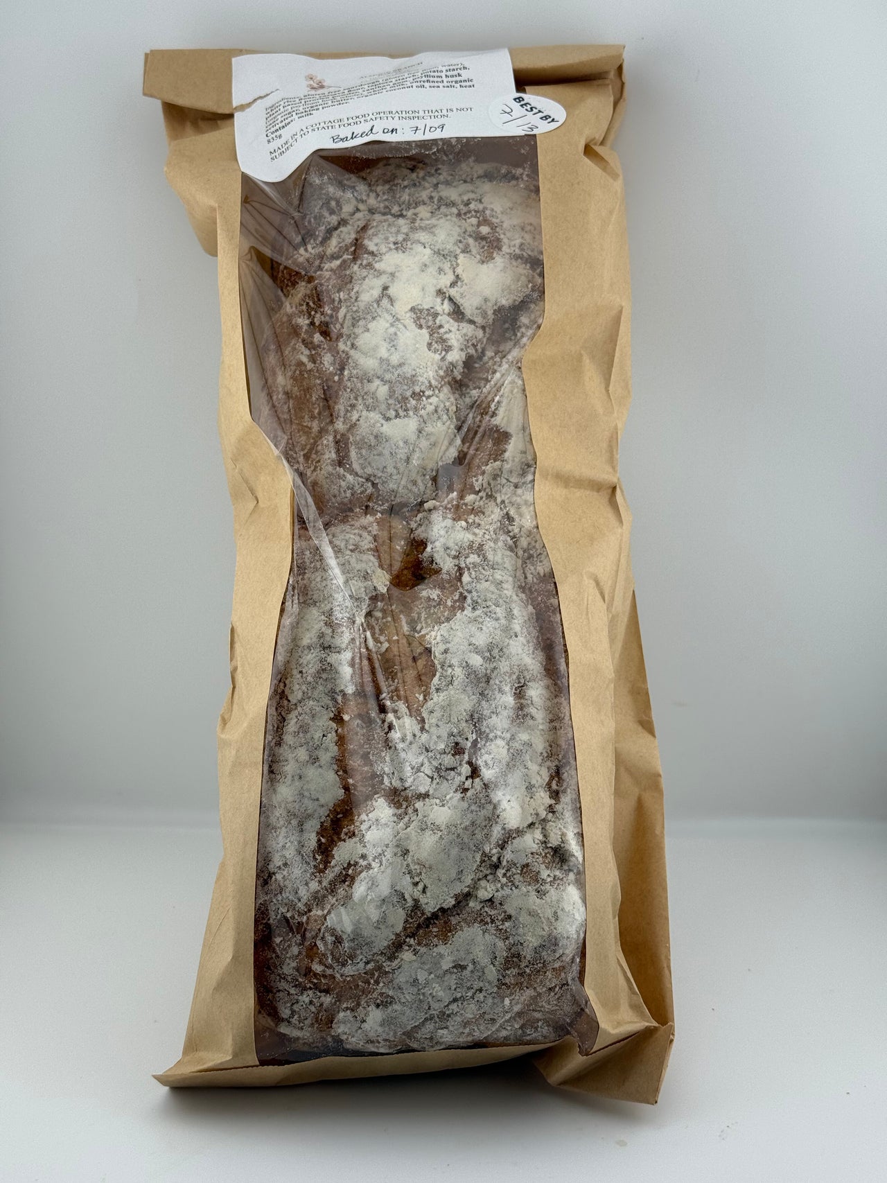 Gluten Free Sandwich Loaf
