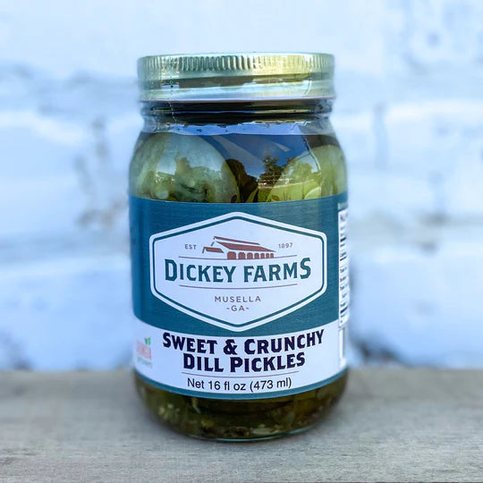 Sweet & Crunchy Dill Pickles