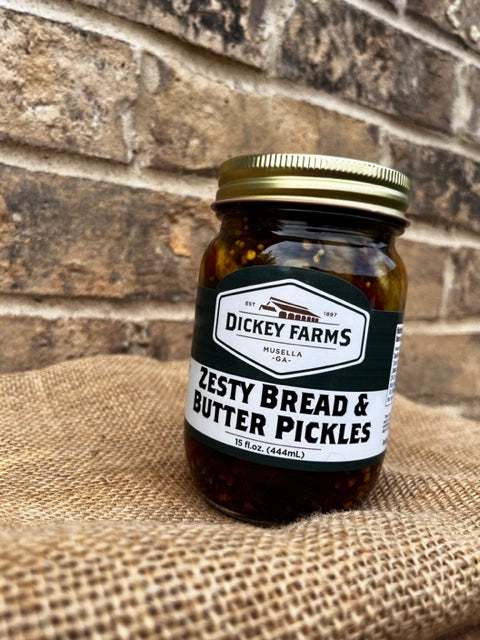 Zesty Bread & Butter Pickles