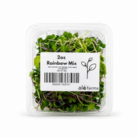 Rainbow Mix Microgreens - 2oz