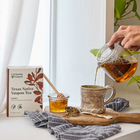Marfa Dark Roast Yaupon - Loose Leaf & Teabag Individually wrapped yaupon teabags