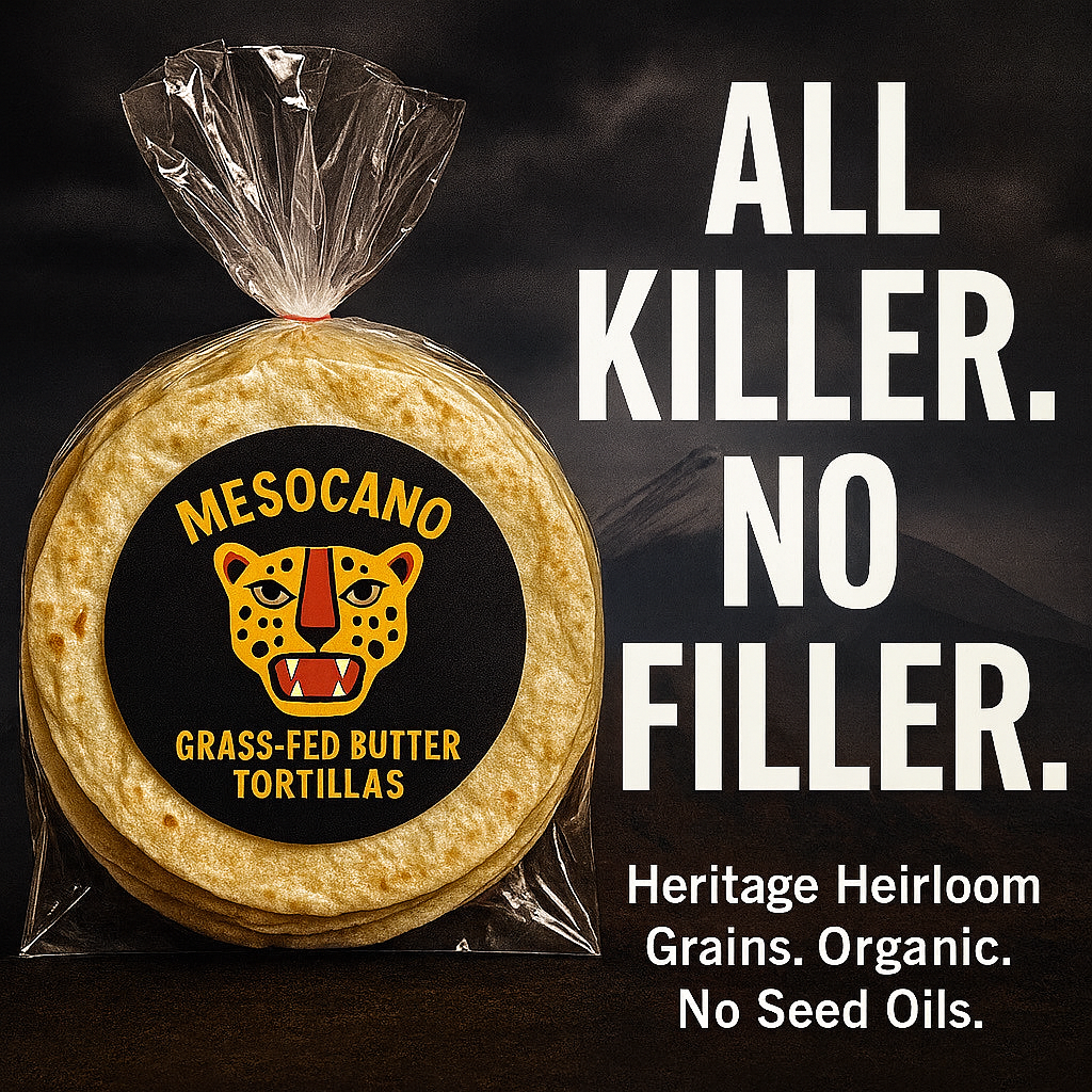 Heirloom Flour Tortillas – Grass-Fed Butter